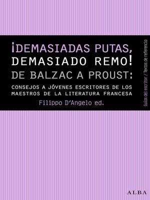 cover image of ¡Demasiadas putas, demasiado remo!